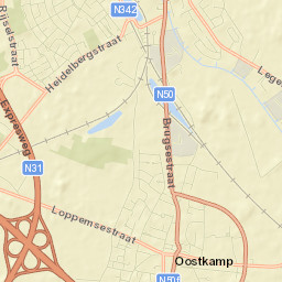 Oostkamp Street Map