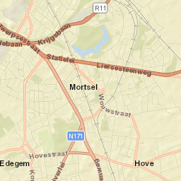Mortsel Street Map