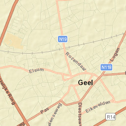 Geel Street Map