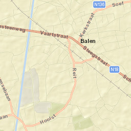 Balen Street Map
