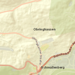 Schmallenberg Street Map