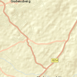 Gudensberg Street Map