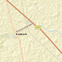 Seebach Street Map
