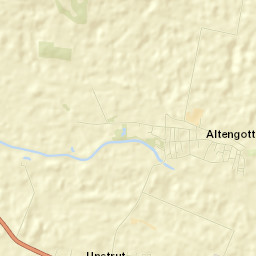 Altengottern Street Map