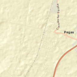 Pegau Street Map