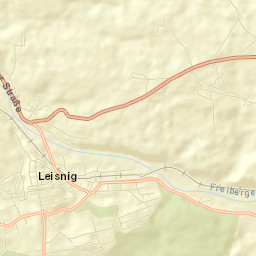 Leisnig Street Map