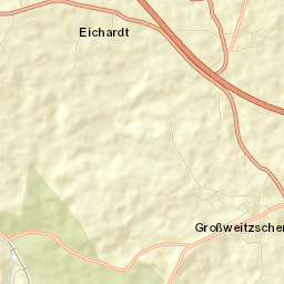 Großweitzschen Street Map