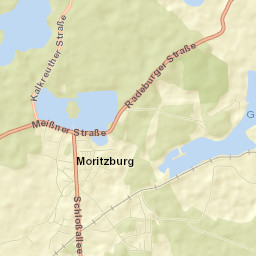 Moritzburg Street Map