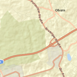 Ohorn Street Map