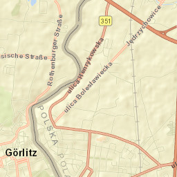 Görlitz Street Map