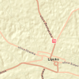 Lipsko Street Map