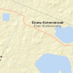 Yelan’-Kolenovskiy Street Map