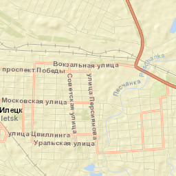 Sol’-Iletsk Street Map