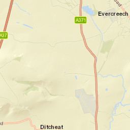 Evercreech Street Map