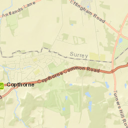 Copthorne Street Map