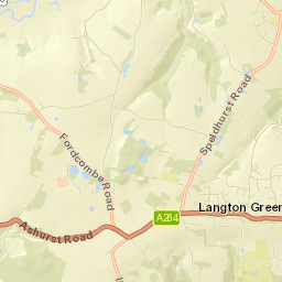 Speldhurst Street Map