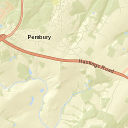 Pembury Street Map