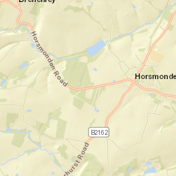 Brenchley Street Map