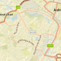 Ashford Street Map