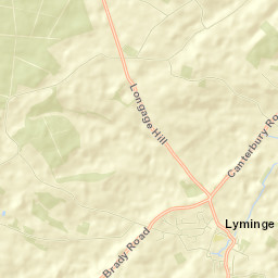 Lyminge Street Map