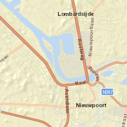 Nieuwpoort Street Map