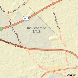 Temse Street Map