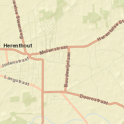 Herenthout Street Map