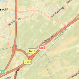 Brachterbeek Street Map