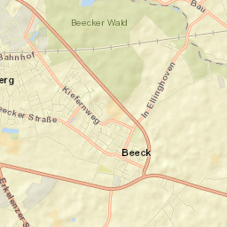 Wegberg Street Map