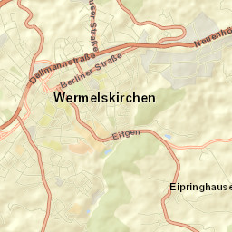 Wermelskirchen Street Map