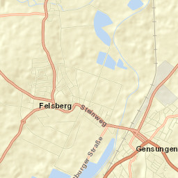 Felsberg Street Map