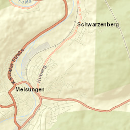 Melsungen Street Map