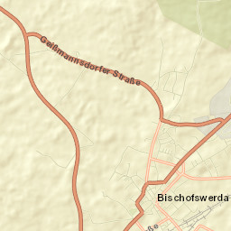 Bischofswerda Street Map