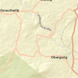 Obergurig Street Map