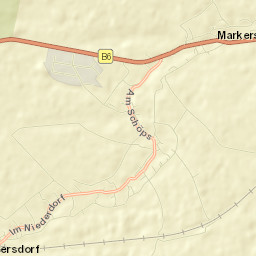 Markersdorf Street Map