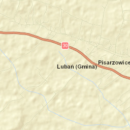 Pisarzowice Street Map