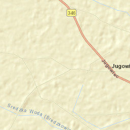 Powiat średzki Street Map