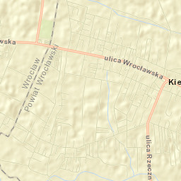 Kiełczów Street Map