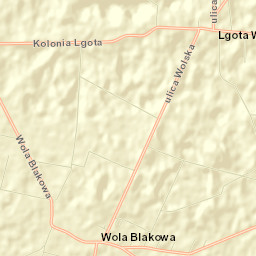 Lgota Wielka Street Map