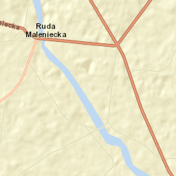 Ruda Maleniecka Street Map