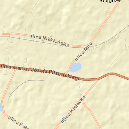 Stąporków Street Map