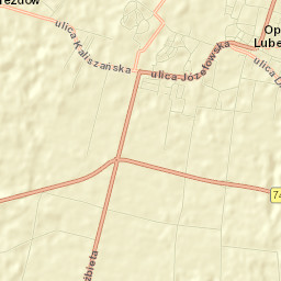 Opole Lubelskie Street Map