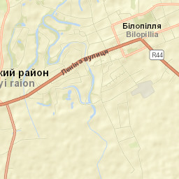 Bilopillya Street Map