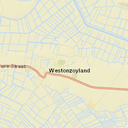 Westonzoyland Street Map