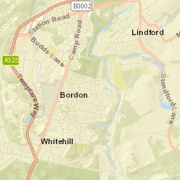Bordon Street Map