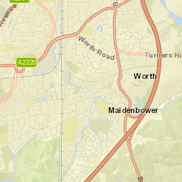 Furnace Green Street Map