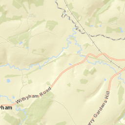 B2188, Tunbridge Wells, East Sussex TN3 Street Map