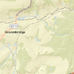 Groombridge Street Map