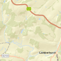 Lamberhurst Street Map