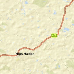 High Halden Street Map